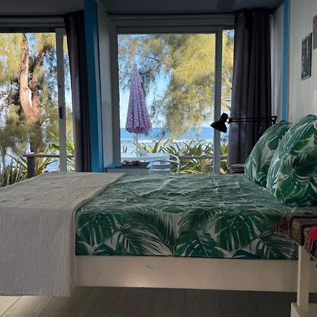 Bungalow Vue Lagon 180 Degre, La Maison Bleue 莫雷阿 外观 照片