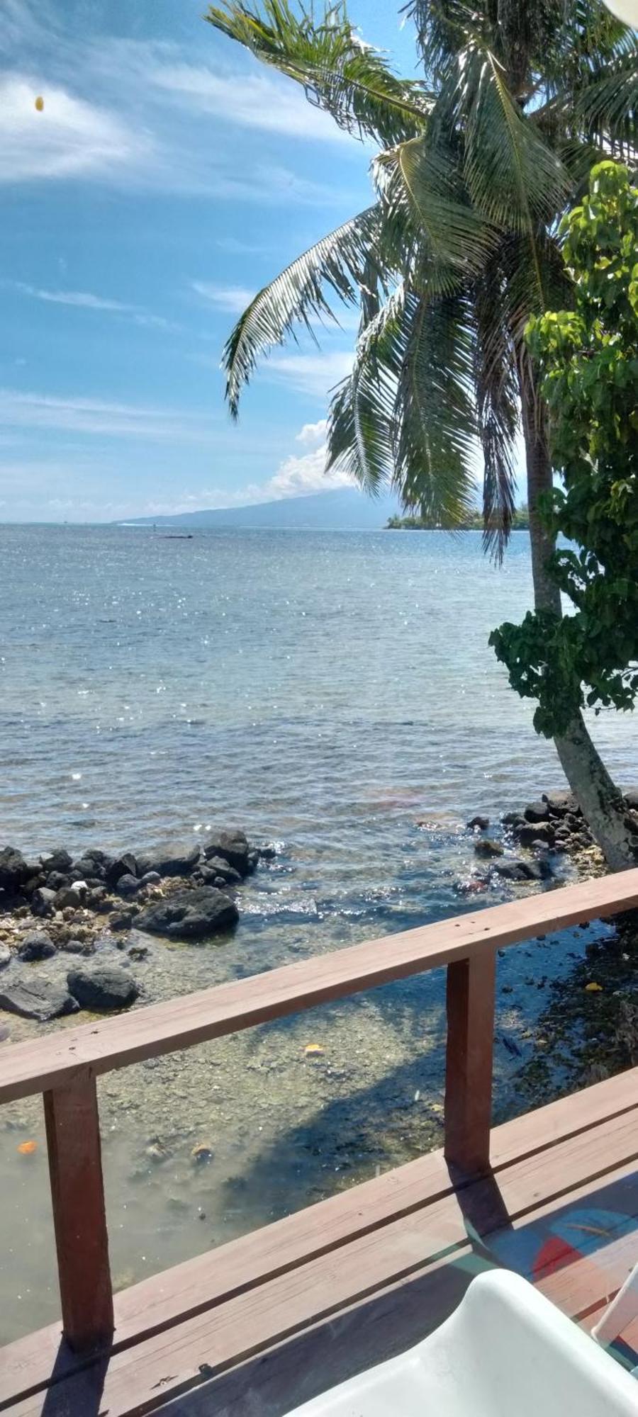 Bungalow Vue Lagon 180 Degre, La Maison Bleue 莫雷阿 外观 照片